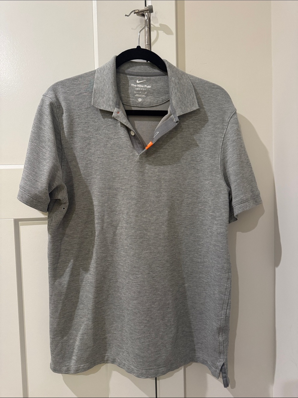 Nike Men’s Light Grey Polo Shirt